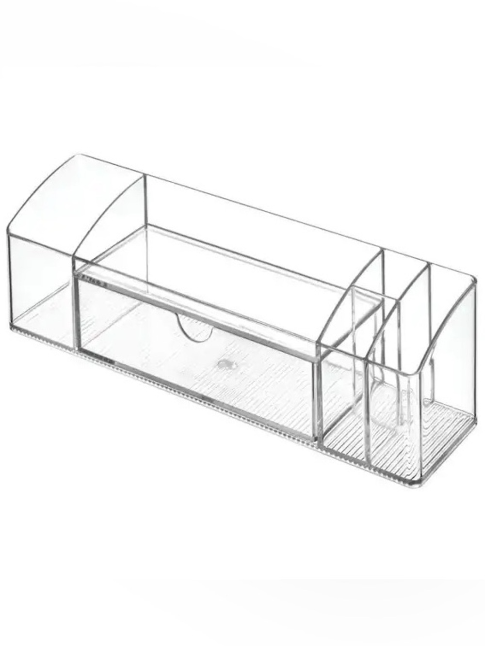 clear acrylic desk organizer with drawer - container store!